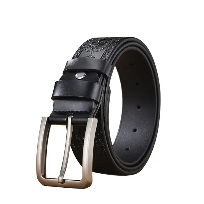 Ceinture décontractée pour homme de style rétro européen et américain