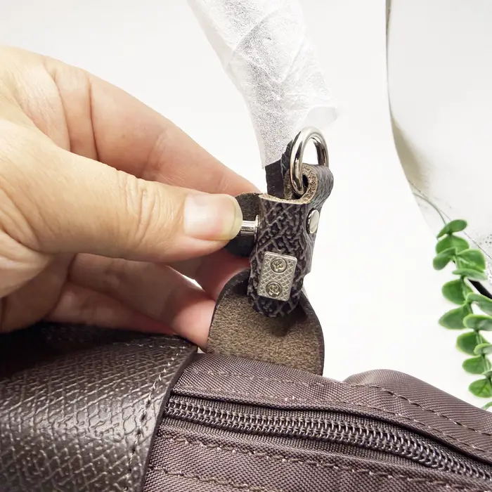 Sac en cuir bandoulière pour pochette Longchamp poignée courte MOCHA petit sac Modification sans poinçonnage sangle sac accessoires