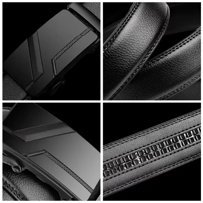 Ceinture de Luxe en Cuir PU pour Homme