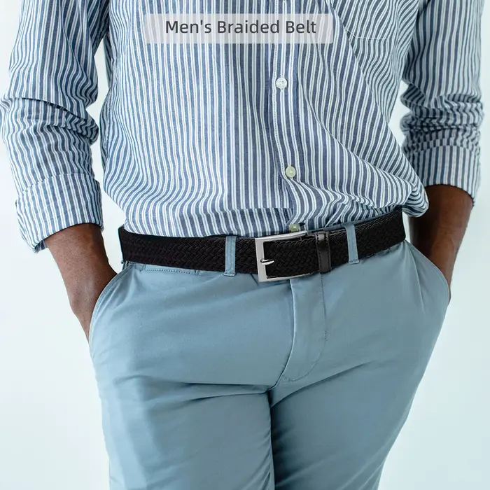 Ceinture élastique tressée