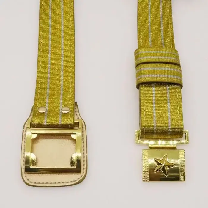 Ceinture de travail en cuir véritable pour homme