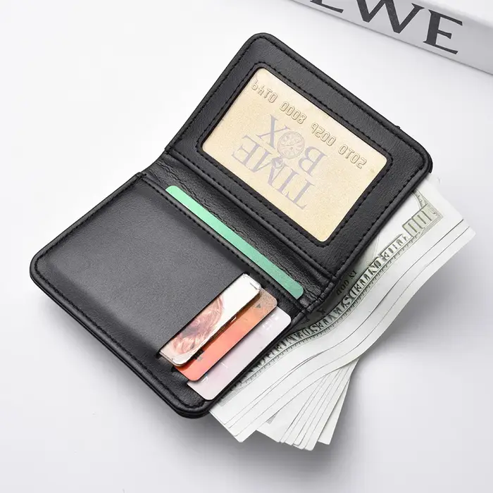 Portefeuille Vertical multi-cartes pour hommes