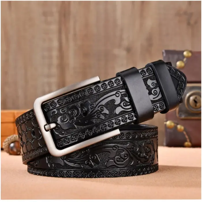 Ceinture décontractée pour homme de style rétro européen et américain