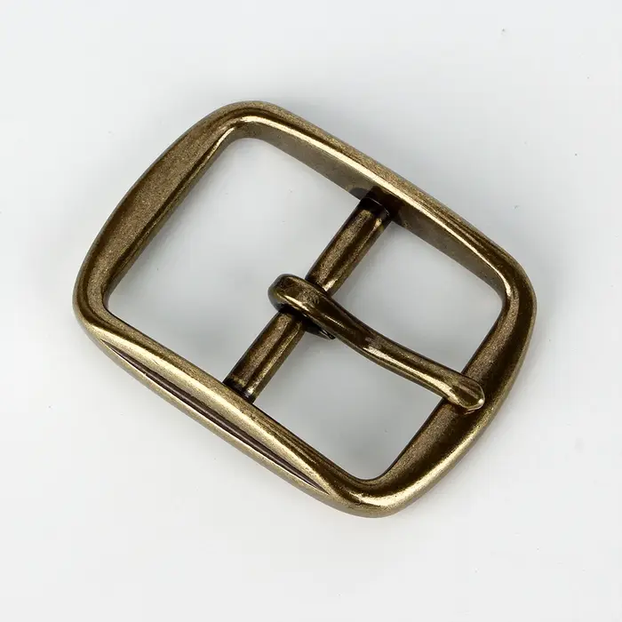 Boucle de ceinture Sogefimen 40 mm de largeur intérieure en laiton massif