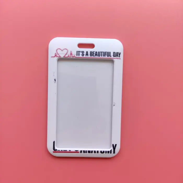 Grey's Anatomy-Lanière de cou avec porte-carte d'identité