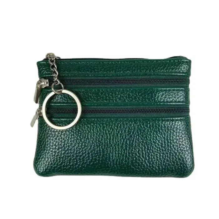 Porte-monnaie en cuir pour femme