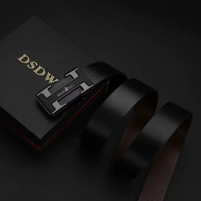 Ceinture en cuir élégante pour homme