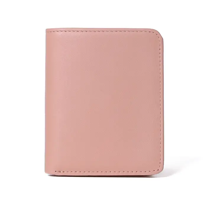 Portefeuille mince hommes en cuir véritable