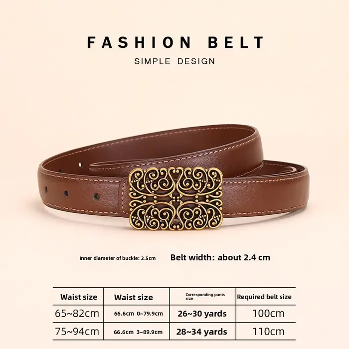 Nouvelle ceinture pour femme