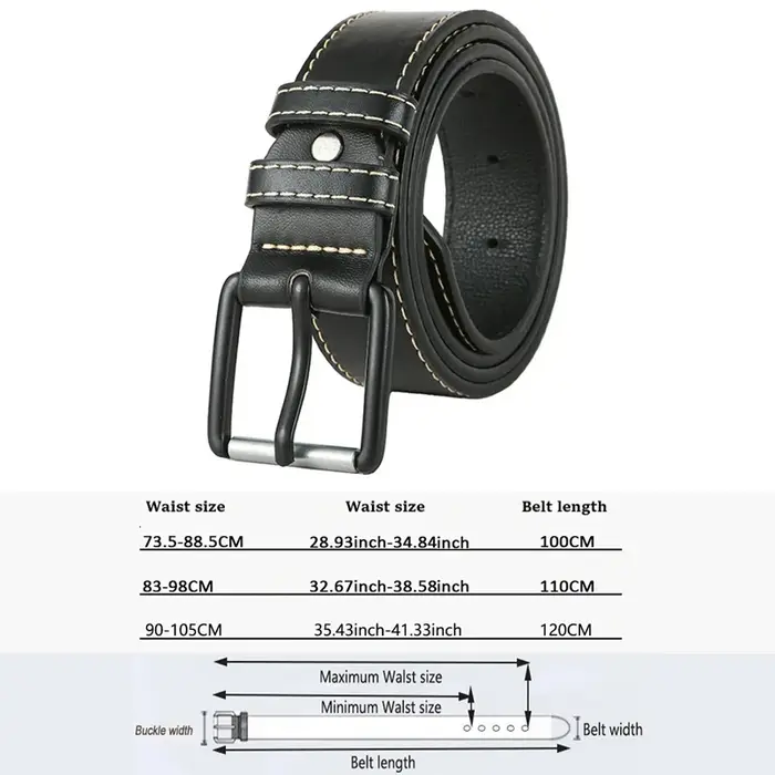 Ceinture pour hommes, ceinture simple, mode, marque de luxe, ceinture en cuir de haute qualité, cein