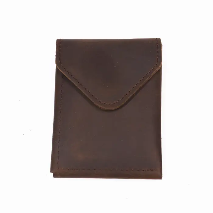 Portefeuille en cuir véritable pour hommes