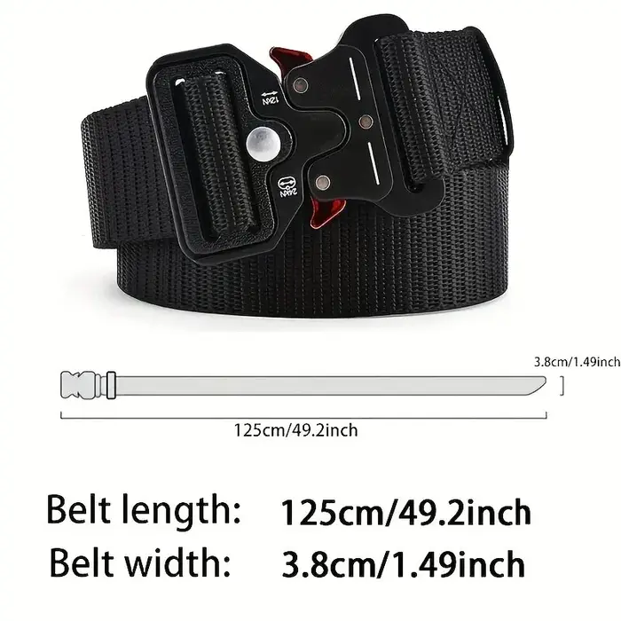 Ceinture d'extérieur multifonctionnelle pour hommes