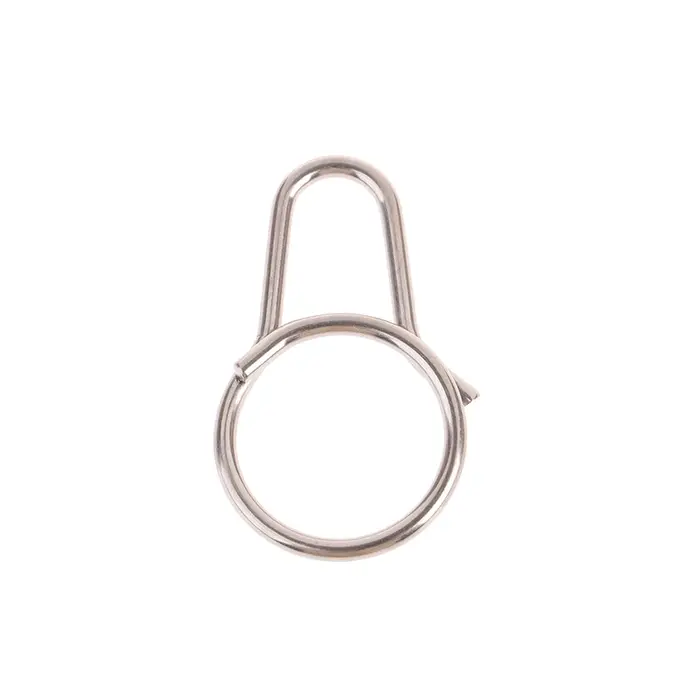 Porte-clés en alliage de titane avec clip ceinture, attache rapide, boucles de suspension, pendentif
