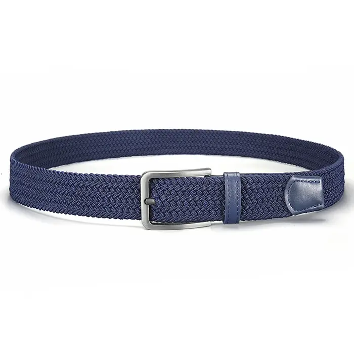 Ceinture élastique tressée pour hommes