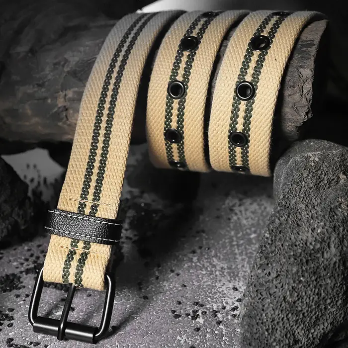 Ceinture en toile étendue