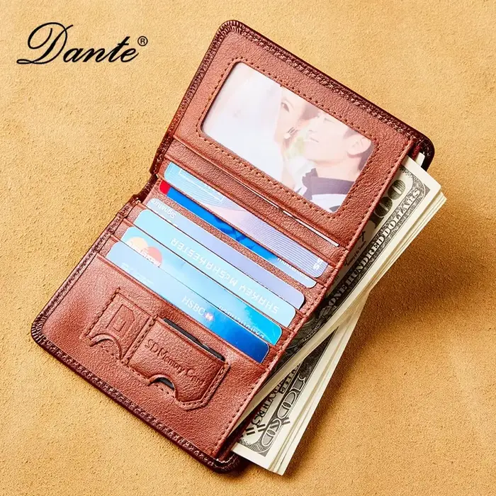 Portefeuilles en cuir Dante pour hommes