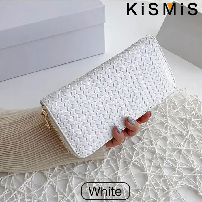 Portefeuille en cuir PU pour femme