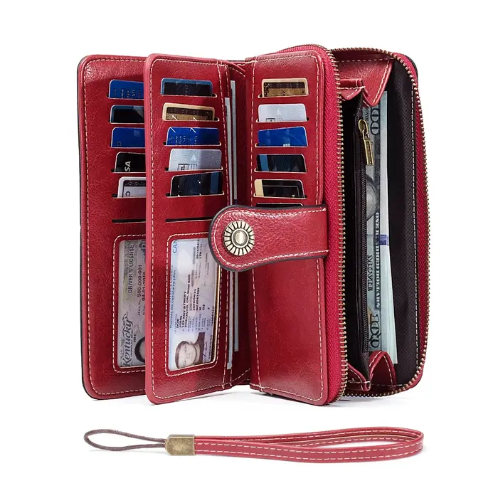 Portefeuille antivol Rfid pour hommes et femmes