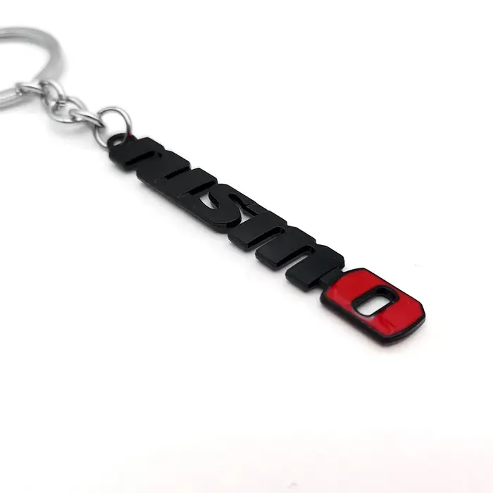 Porte-clés de voiture en métal 3D