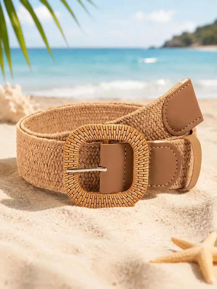 Ceinture kaki pour femme
