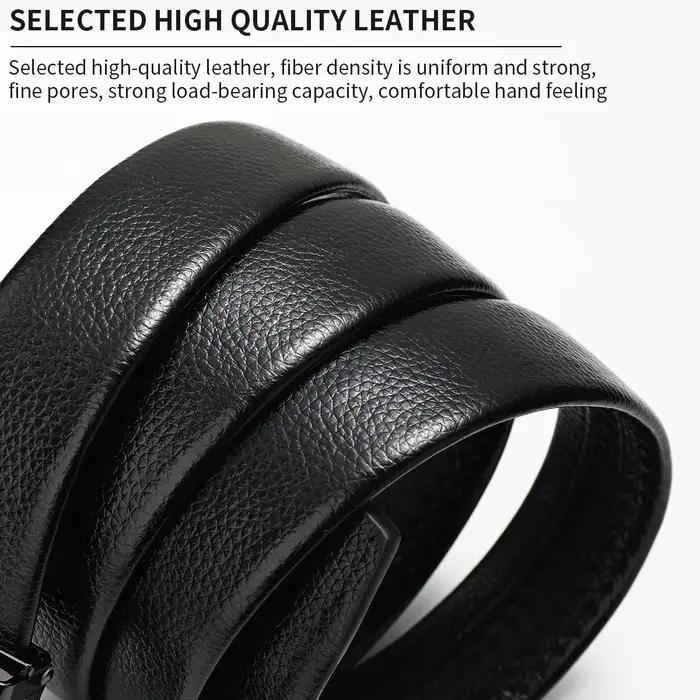 Ceinture pour homme, nouvelle boucle automatique