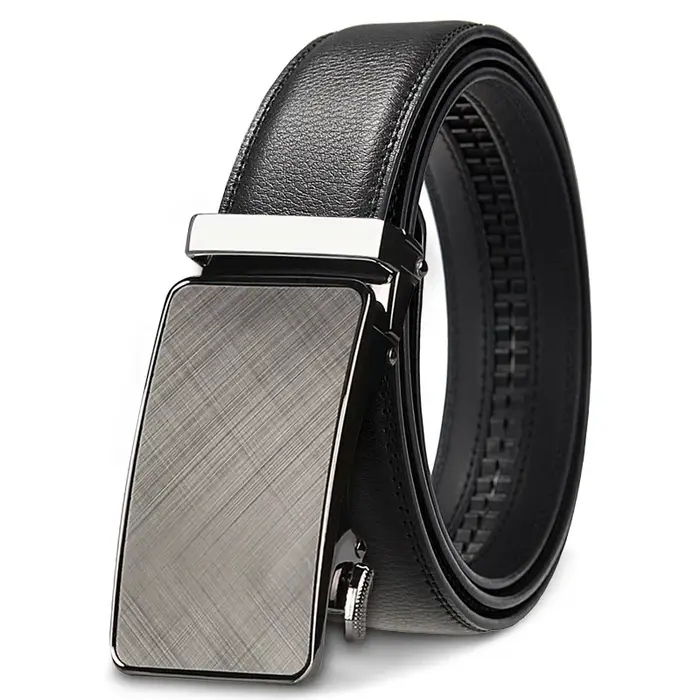 Ceinture en cuir véritable pour hommes