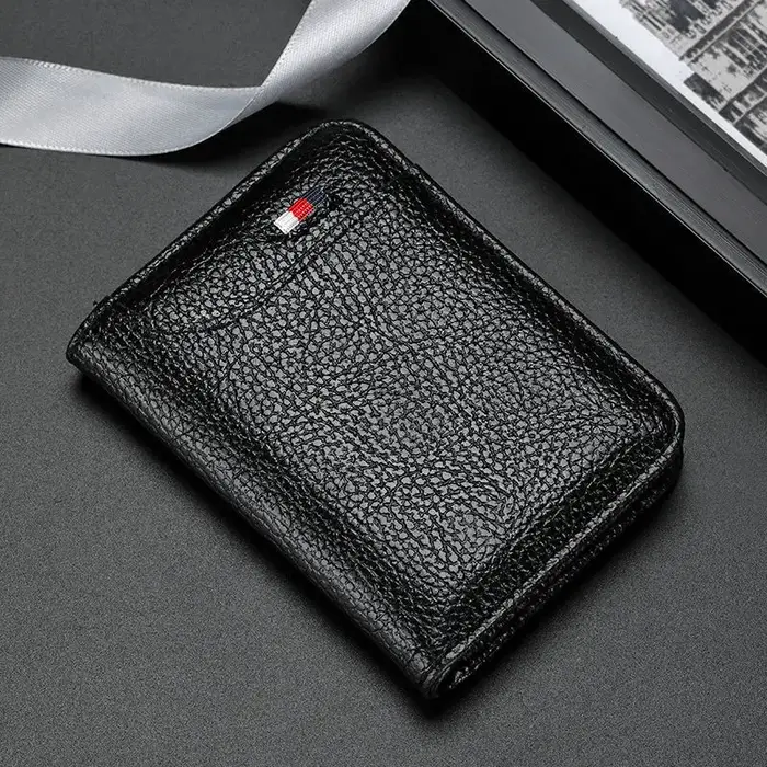Porte-cartes de luxe en cuir pour hommes et femmes