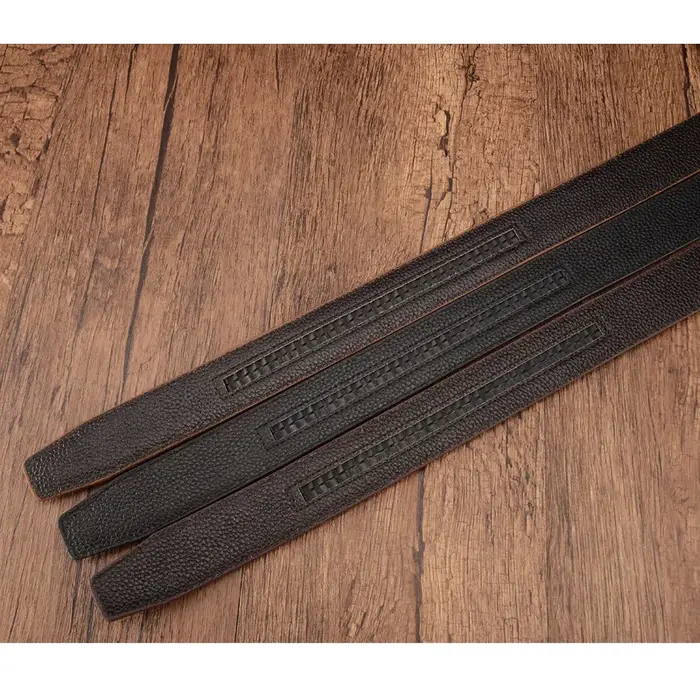 Ceinture en cuir véritable pour hommes
