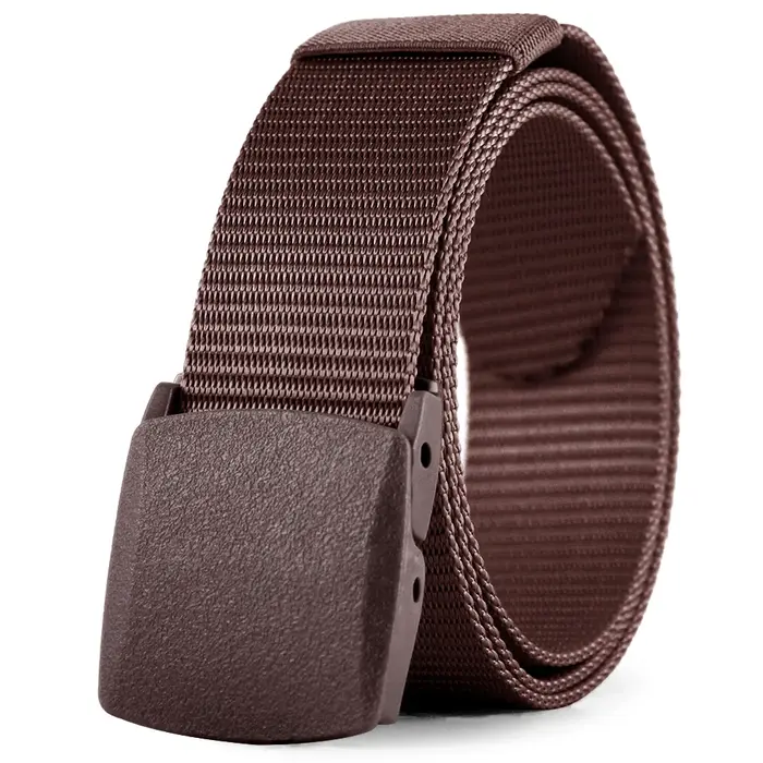 Hommes ceintures boucle ardillon ceinture en Nylon mâle armée