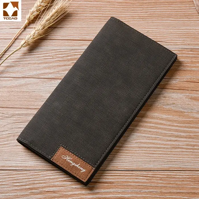 Portefeuille homme mince pour Vintage portefeuilles en cuir