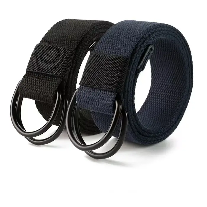 Ceinture à boucle Double boucle pour hommes et femmes