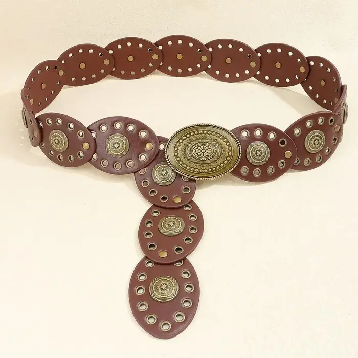 Ceinture à disque creux pour femme