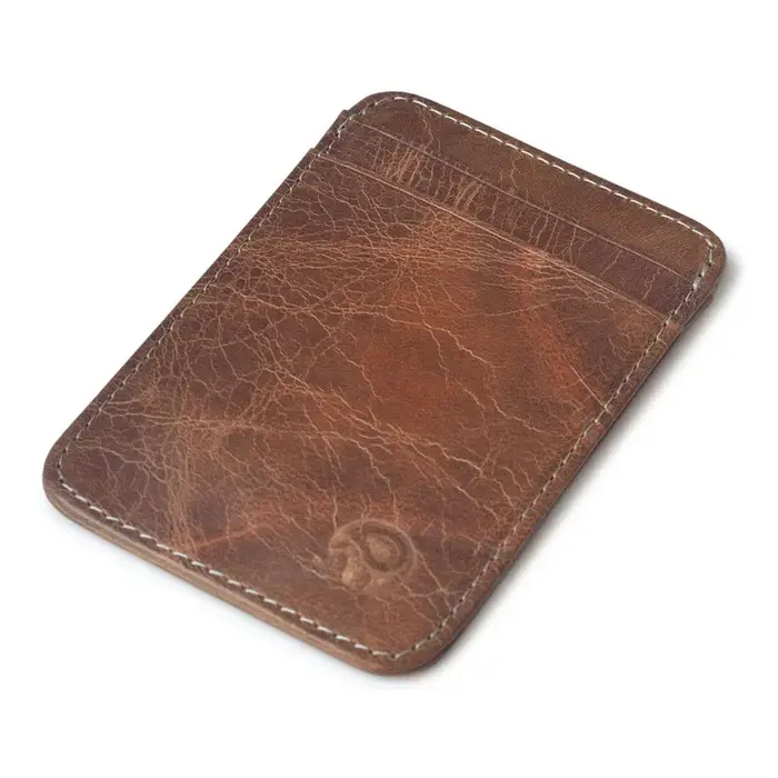 Porte-cartes en cuir véritable, Porte-cartes de crédit, Porte-cartes Bancaire, Porte-cartes, portefe