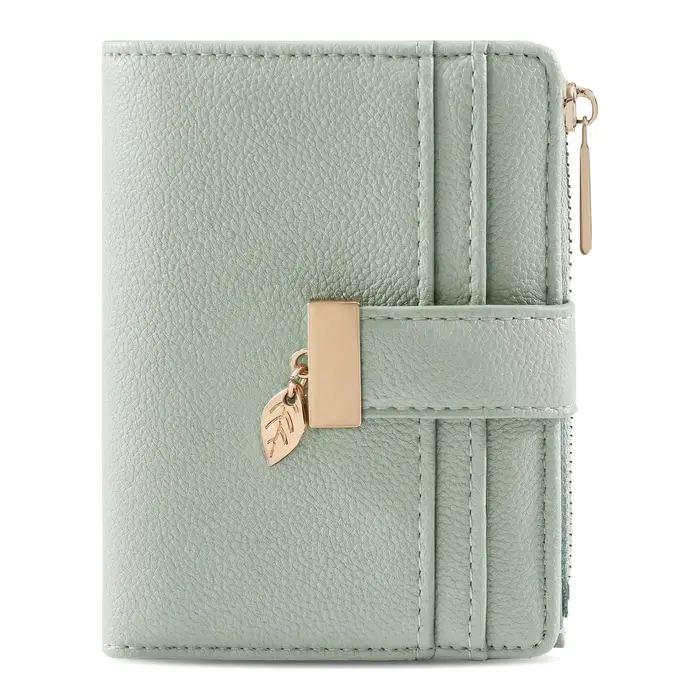 Portefeuille en cuir souple pour femme Pomelo Best Small