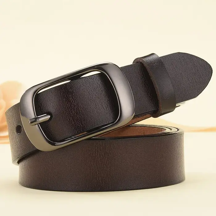 DINISITON nouvelles femmes ceinture en cuir véritable pour femme sangle décontracté tout-match dames