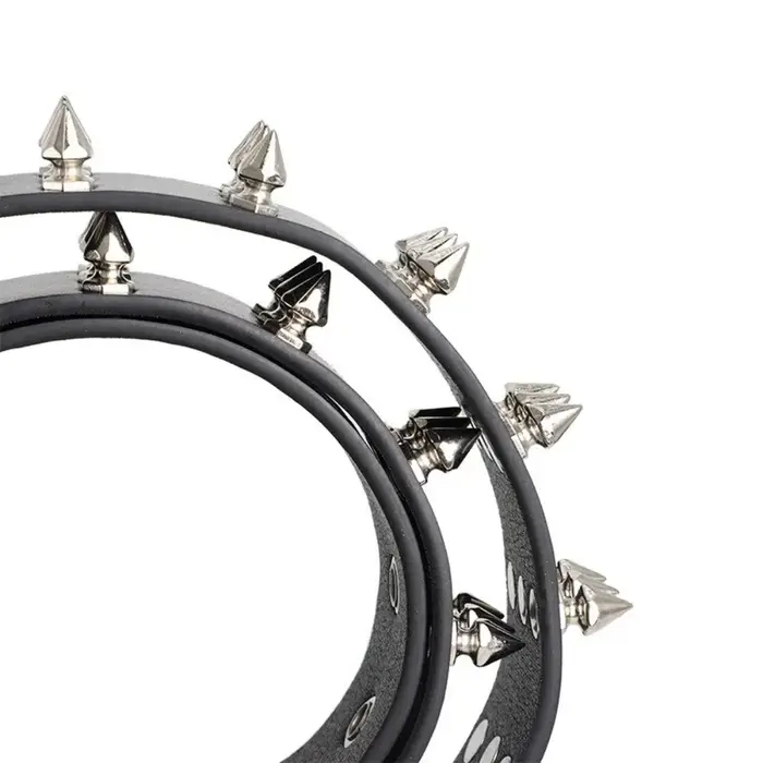 Ceinture rétro à rivets