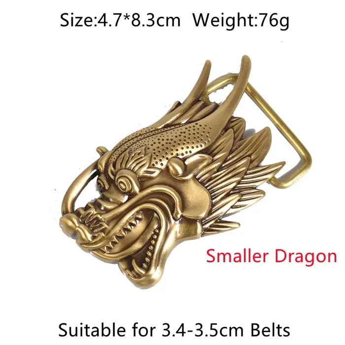 Boucle de ceinture en laiton de 40mm de largeur
