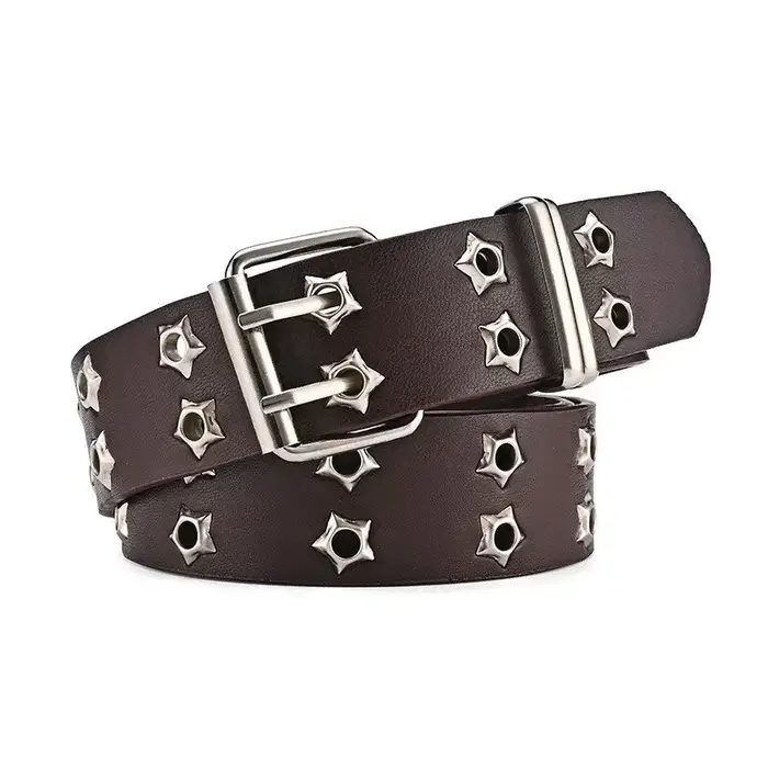 Ceinture femme grande taille Double trou hommes