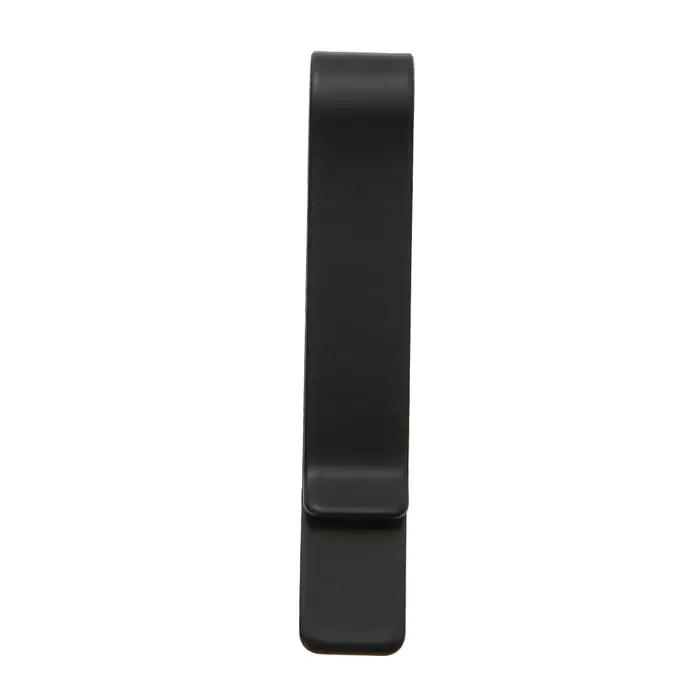 1 pièce Porte-billets et cartes en acier inoxydable, pratique, couleur unie, portefeuille minimalist