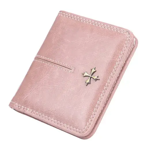 Nouveau Mini femmes portefeuilles mince femmes mode petits portefeuilles fermeture éclair en cuir PU