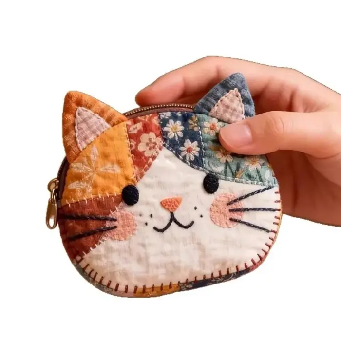 Porte-monnaie portable patchwork