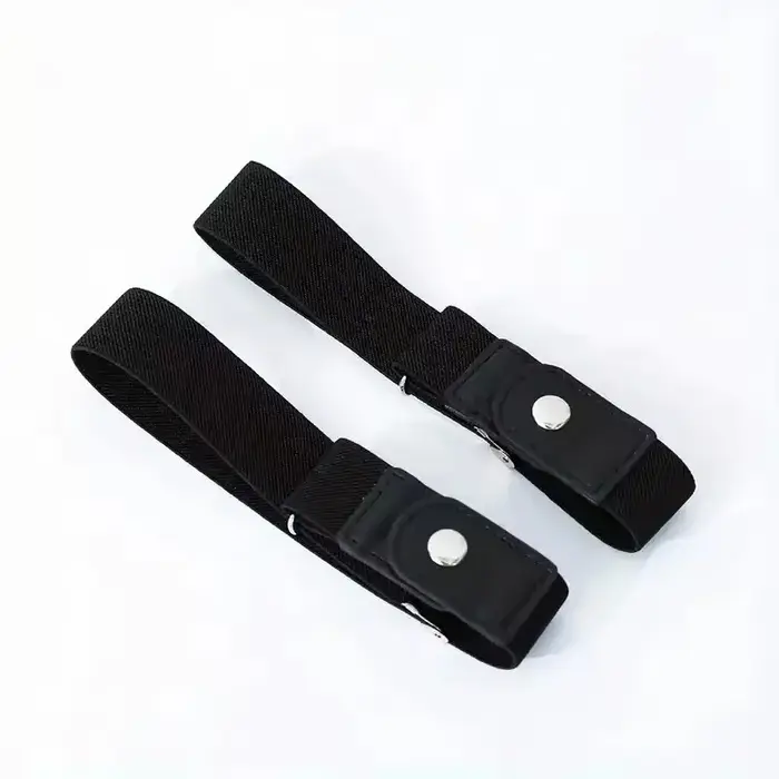 2 pièces ensemble sans boucle ceinture élastique pour femmes hommes unisexe