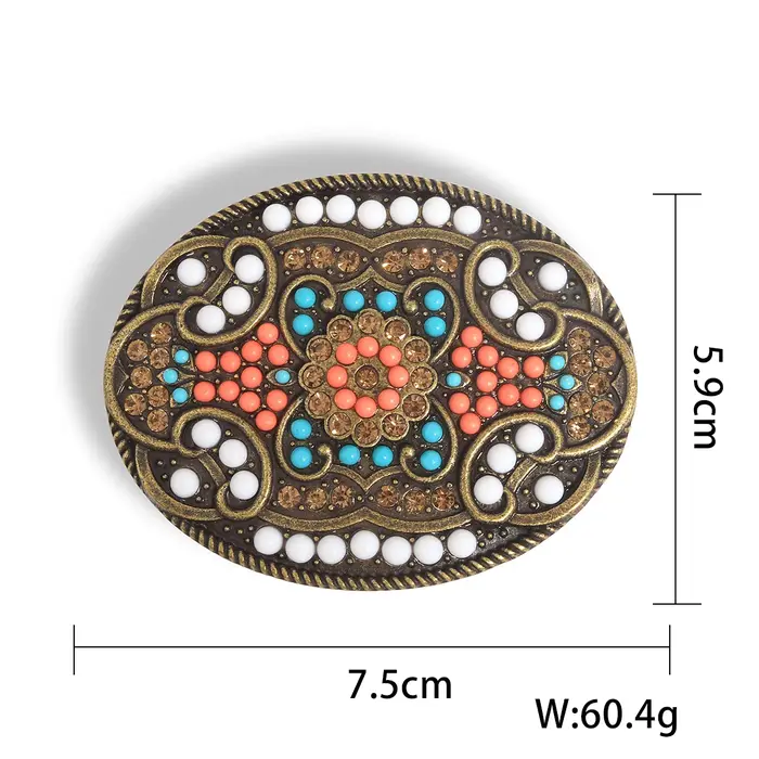 Ceinture bohème turquoise