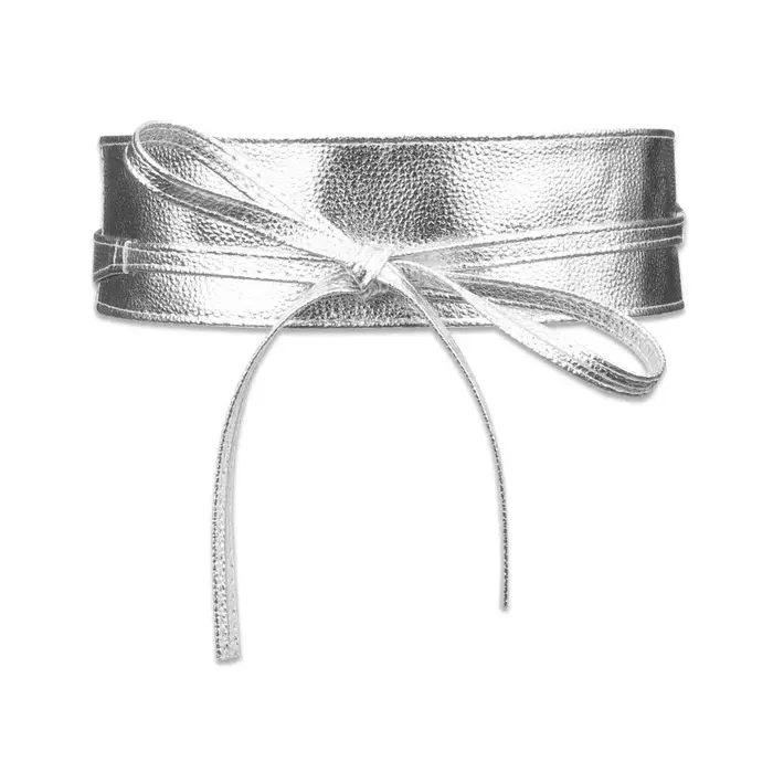 Mode femmes ceinture pour robe en cuir PU nœud large ceintures