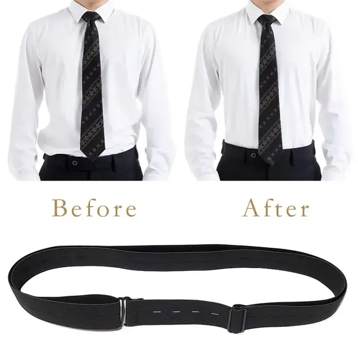 Ceinture de maintien de chemise pour homme et femme
