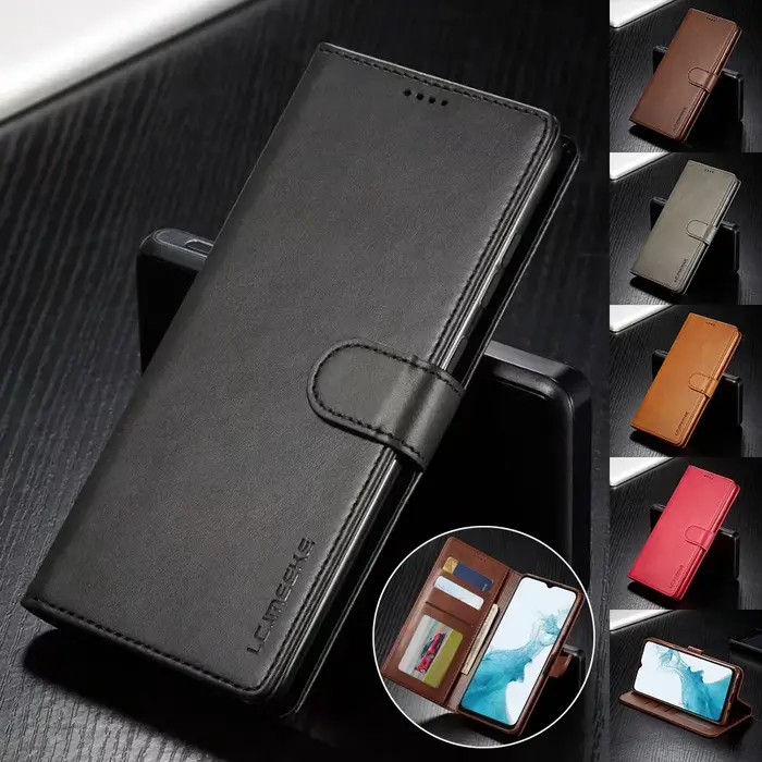 Étui portefeuille en cuir pour Samsung Galaxy A57 A56 A55 A54 A36 A17 A16 A14 A53 A33 A13 A52S A22 A12 A71 A51 A41 A31 A21S A70 A50 A20