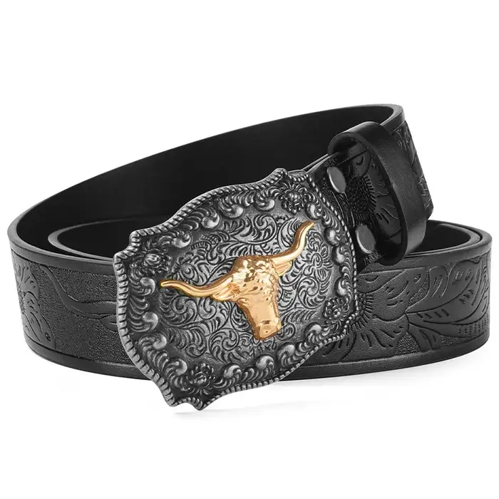 Ceinture de cowboy western pour homme