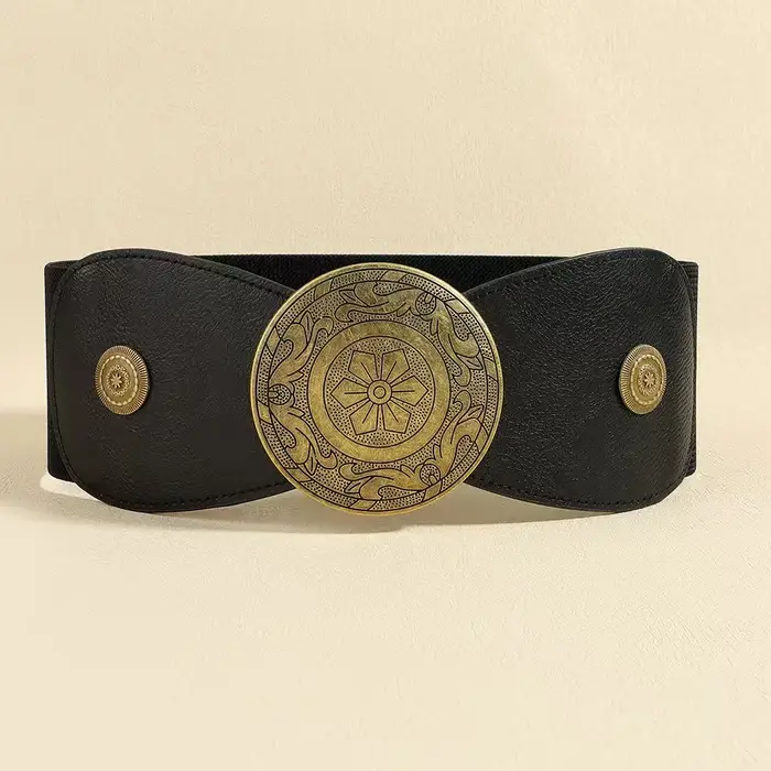 Ceinture élastique large pour femme