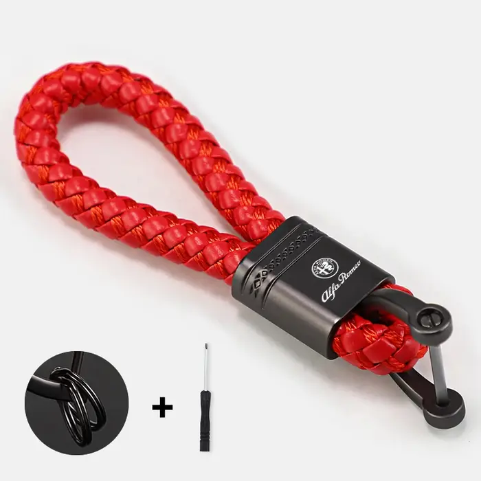 Porte-clés de voiture en métal de haute qualité, accessoires pour Alfa Romeo 159 Giulietta 156 Mito