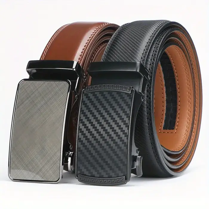 Ceintures pour hommes en cuir véritable